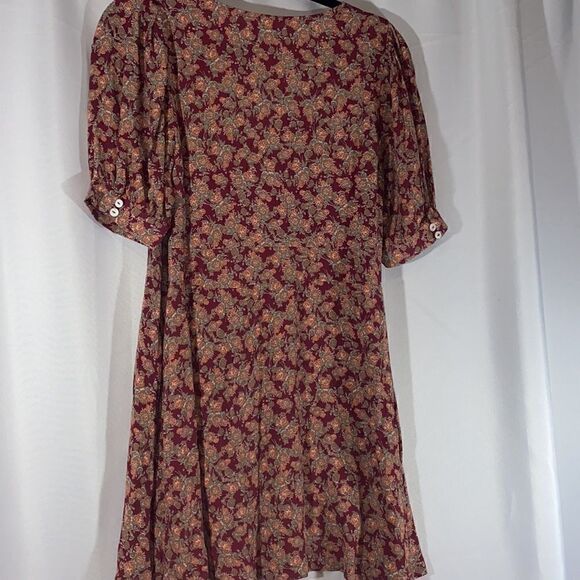 FREE PEOPLE PROVENCE MINI DRESS FLORAL NWT - Picture 8 of 9